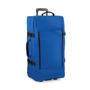 Bagbase Escape Dual-Layer Large Cabin Wheelie Travel Bag/Suitcase (95 Litres) (Pack of 2) (One Size) (Sapphire Blue)