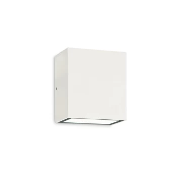 Argo LED Outdoor Cubic Up & Down Wall Light White IP65, 4000K