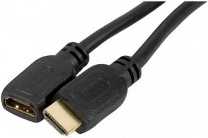 2m High Speed HDMI Extension Cable Black