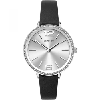 Sekonda Silver And Black Dress Watch - 40075
