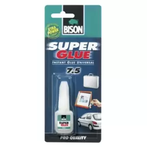Bison 6312671 Super Glue Professional 7.5g