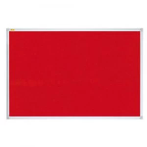 Felt Pin Board X-tra!Line PT131201 60 x 45cm Red