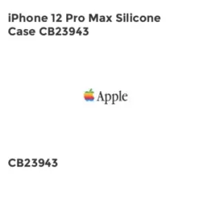 iPhone 12 Pro Max Silicone Case CB23943
