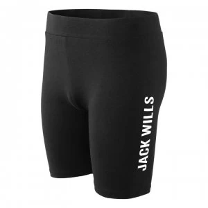 Jack Wills Biker Shorts - Black