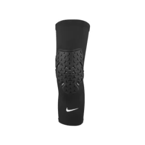 L/XL Nike Pro Strong Leg Sleeve Black White