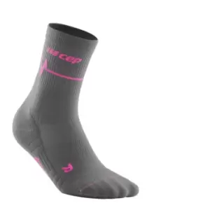 Cep Heartbeat Compression Mid-cut Socks Mens - Grey