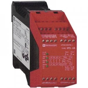 Safety relay XPSAK311144 Schneider Electric Operating voltage: 24 V DC, 24 V AC 3 change-overs (W x H x D) 45 x 99 x 114mm