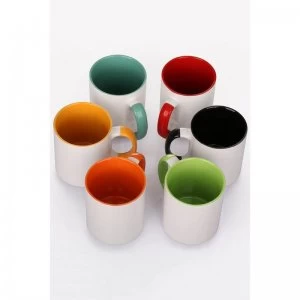 Set of 6 Rainbow Mugs