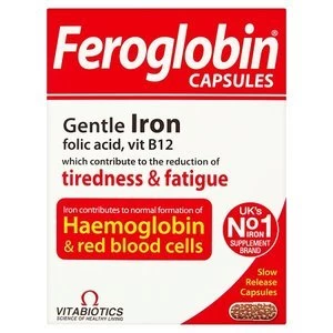 Vitabiotics Feroglobin Capsules 30s