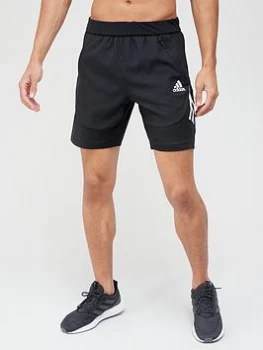 adidas Aero Warrior Shorts - Black, Size XL, Men