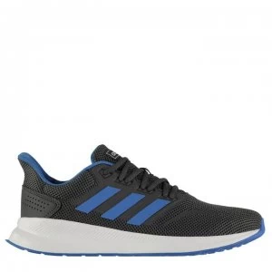 adidas adidas Runfalcon Mens Running Shoes - DkGrey/Blue/Wht