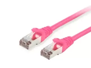 Equip Cat.6 S/FTP Patch Cable, 5.0m, Pink