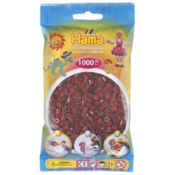 Hama - 1000 Beads in Bag (Burgundy)