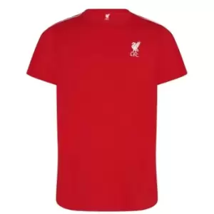 Team Liverpool FC Cotton T Shirt Mens - Red
