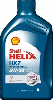 SHELL Engine oil Helix HX7 Professional AF 5W-30 Capacity: 1l 550046589