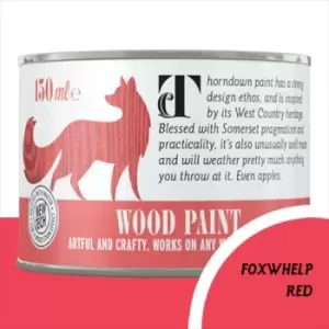 Thorndown Foxwhelp Red Wood Paint 750ml