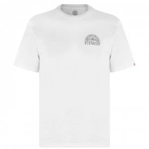 Element Printed T Shirt Mens - Optic Wht