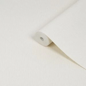 Graham & Brown Boutique Ivory Wave Shimmer effect Textured Wallpaper