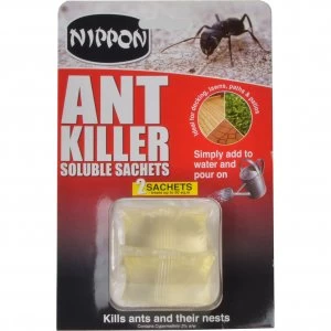 Vitax Nippon Ant Killer in Concentrated Soluble Sachet Pack of 2