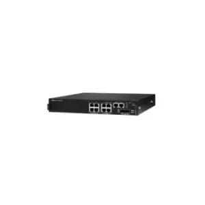 DELL N3208PX-ON Managed L2 10G Ethernet (100/1000/10000) Power over Ethernet (PoE) 1U Black