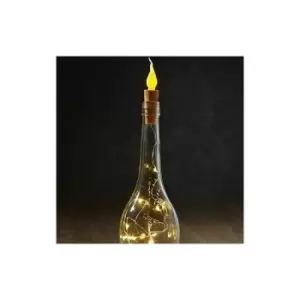 Bottle It! Candle Effect Cork Stopper with LED lights- Xmas table Decoration