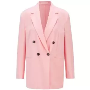Boss Double Breasted Blazer - Pink