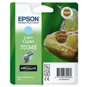 Epson Chameleon T0345 Light Cyan Ink Cartridge