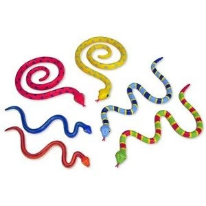 Melissa and Doug Sunny Patch Sack of Snakes 6 Snakes