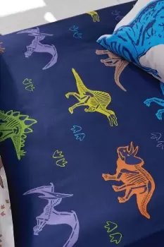 'Prehistoric Dinosaurs' Fitted Sheet