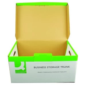 Q Connect White Business Storage Trunk Pack of 10 KF21663