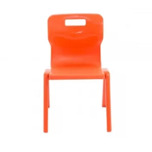 TC Office Titan One Piece Chair Size 4, Orange
