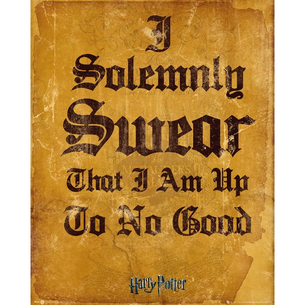 Harry Potter - I Solomnly Swear Mini Poster
