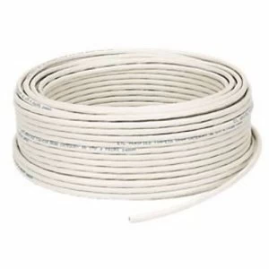 Labgear 2 Pair 4 Core Round White CW1308 Telephone Cable - 100 Meter