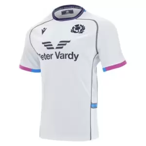 Macron Scotland Alternate Rugby Shirt 2021 2022 Junior - White