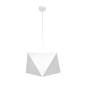 Adamant Pendant Ceiling Light White 40cm