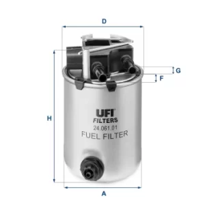 24.061.01 UFI Fuel Filter