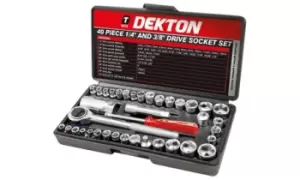 Dekton 40 Piece Driver Socket Set