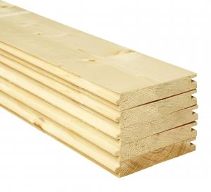 Wickes PTG Floorboards 18 x 119 x 1800mm Pack 5