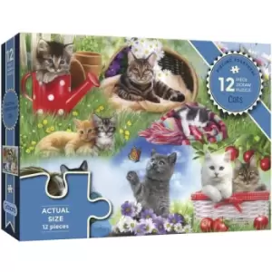 Cats Jigsaw Puzzle - 12 Pieces