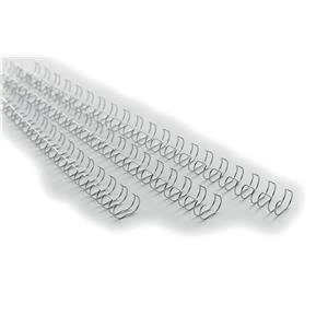 Original GBC Binding Wire Elements 21 Loop 85 Sheets 10mm Silver for A4 1 x Pack of 100 Binding Wires