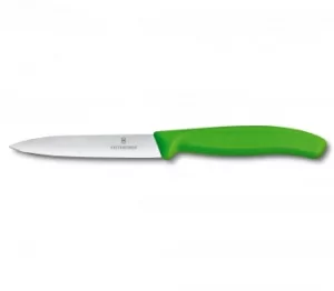 Swiss Classic Paring Knife (green, 10 cm)