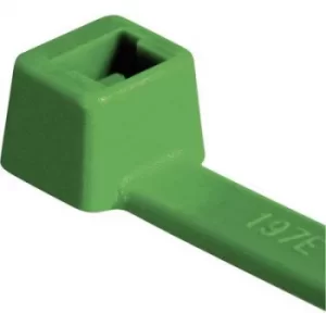 HellermannTyton 116-01815 T18R-PA66-GN-C1 Cable tie 100 mm 2.50 mm Green 100 pc(s)