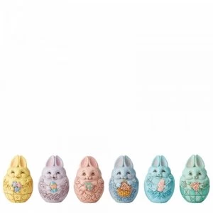 Bunny Eggs (Pack of 12) Mini Figurines
