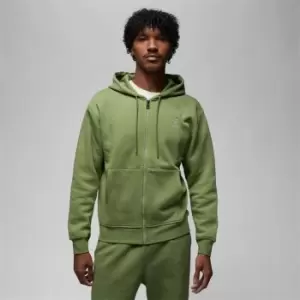 Air Jordan Essentials Mens Full-Zip Fleece Hoodie - Green