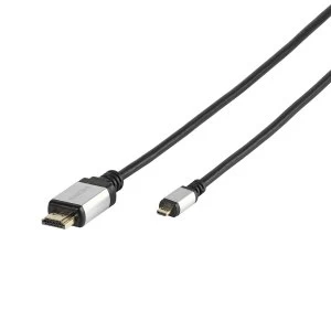 Vivanco Micro High Speed HDMI Cable - 1.2m