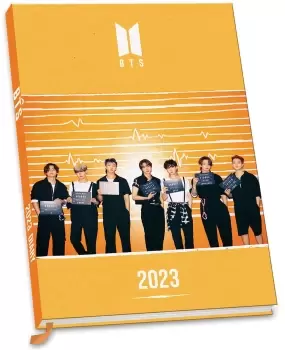 BTS A5 Kalenderbuch 2023 - A5 Diary Calendar Book multicolour