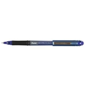 Pentel Energel Plus Needle Tip Rollerball Pen 0.5mm Blue Pack of 12