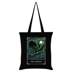 Deadly Tarot Legends The Kraken Tote Bag (One Size) (Black/Green)