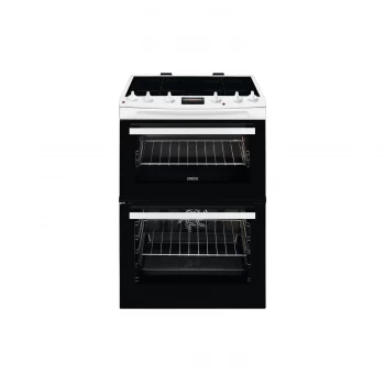 Zanussi ZCI66280WA Double Oven Induction Electric Cooker