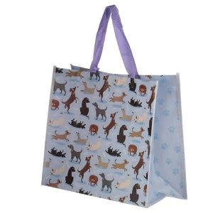 Catch Patch Dog Design Durable Reusable Shopping Bag